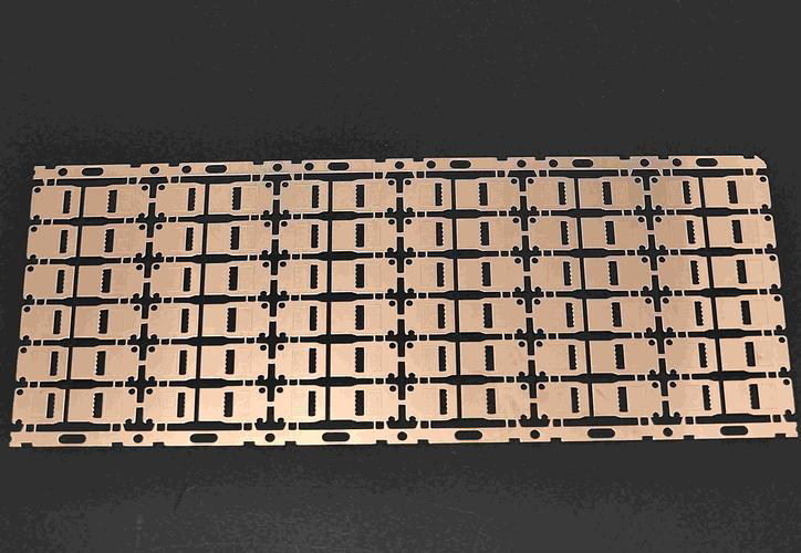 Precision etched lead-frame sample