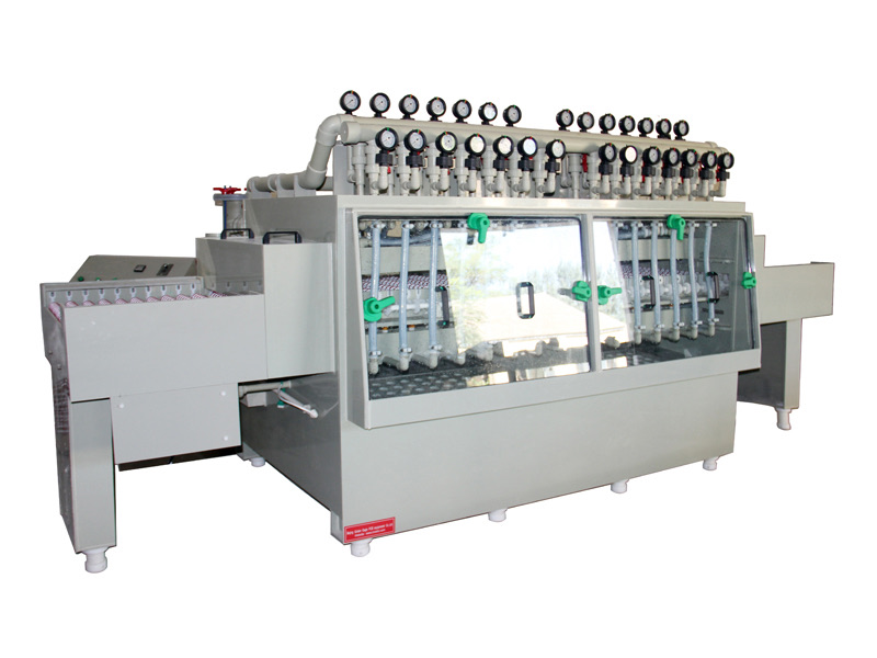 Stainless steel etching machine